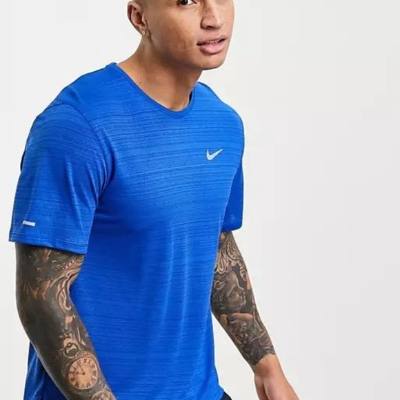 Nike Other - Nike Running Dri-FIT Miler t-shirt in dark blue